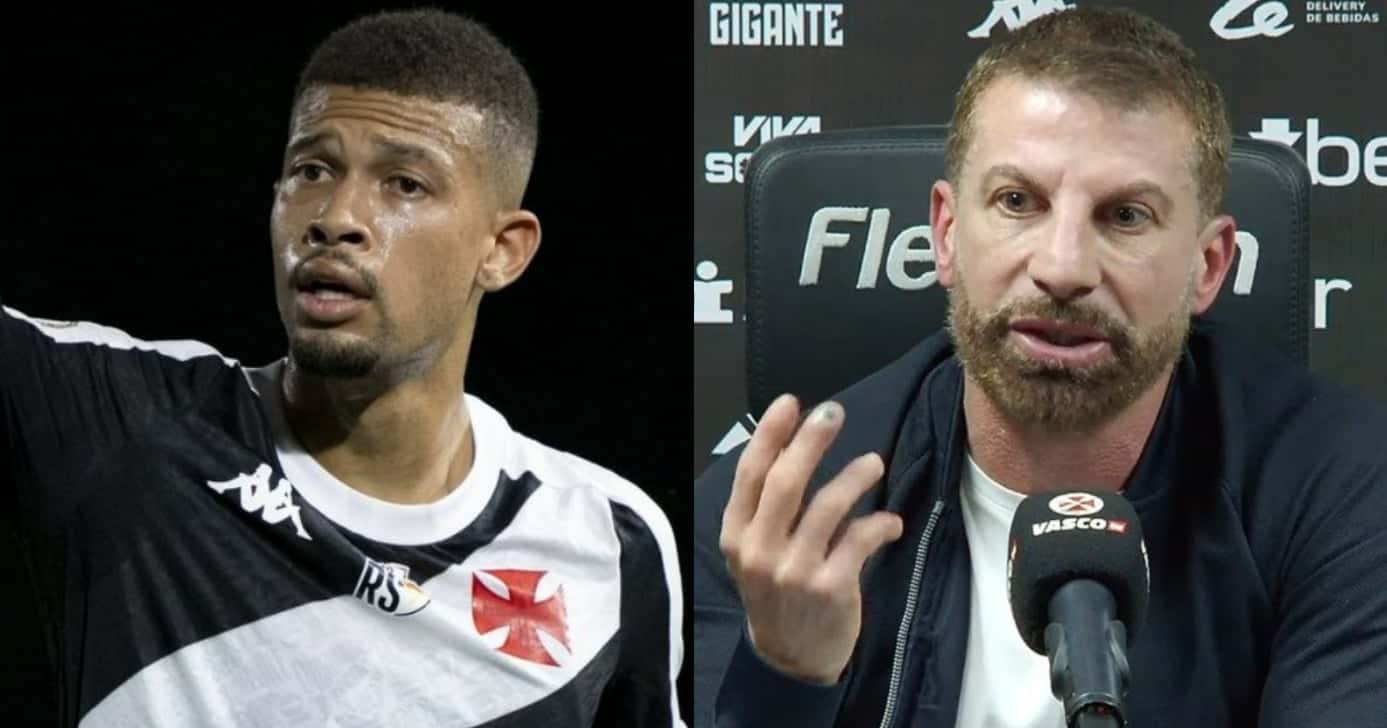 João Victor - Pedrinho no Vasco (Foto: Reprodução/Montagem TV Foco)