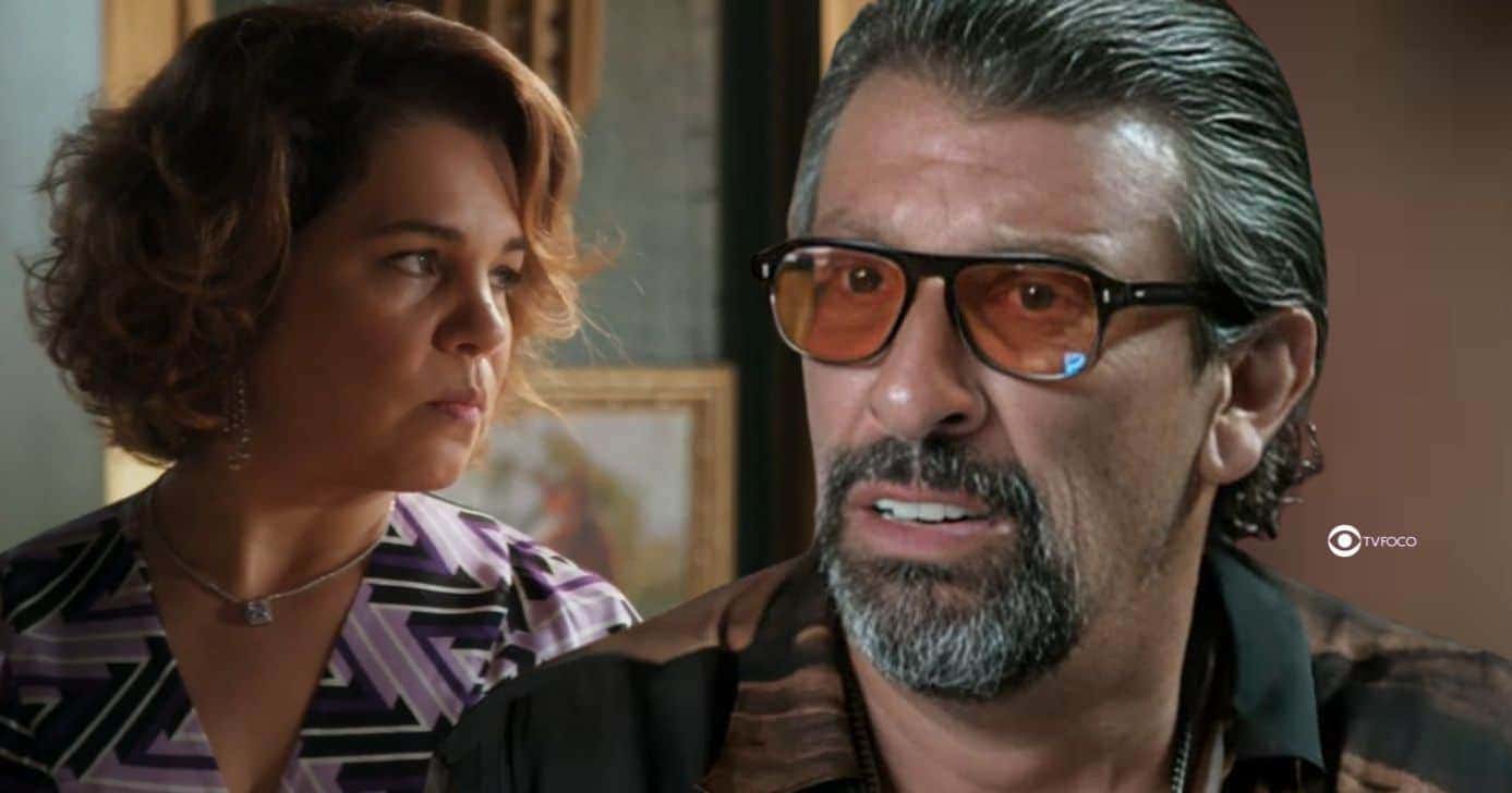 Violeta e Osmar em Volta por Cima (Foto: Reprodução / Globo / Montagem TV Foco)