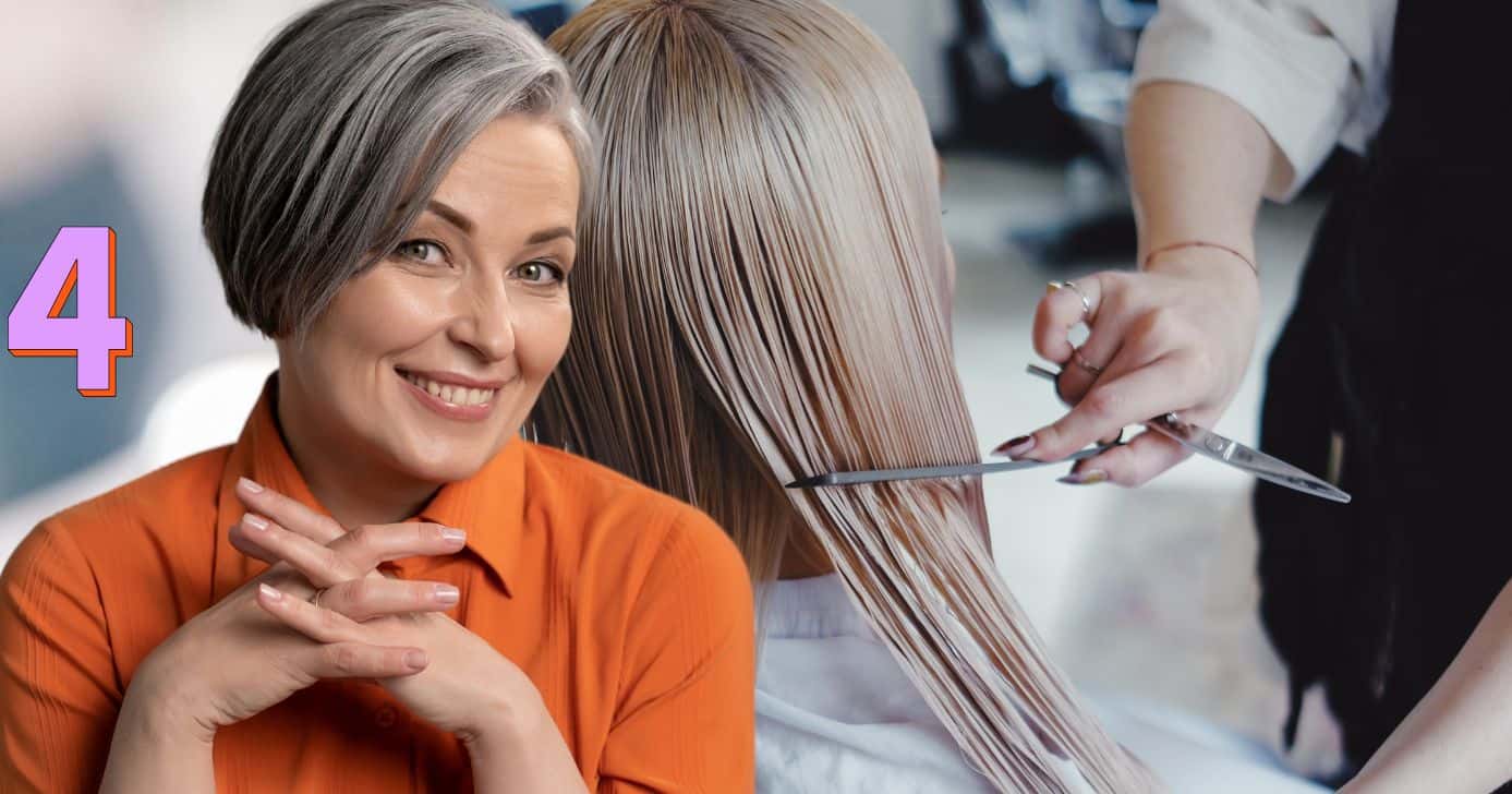 4 cortes de cabelo para idosas 60+ (Foto: Reprodução / Canva / Montagem TV Foco)