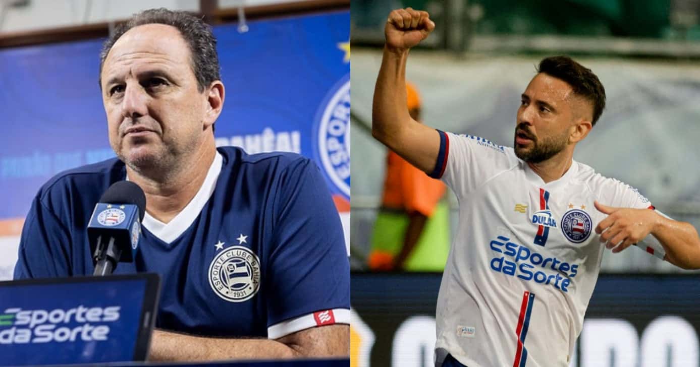 Rogério Ceni e Everton Ribeiro (Foto: Reprodução/Montagem TV Foco)