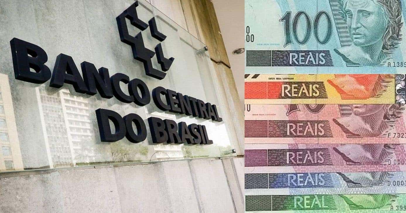 Banco Central e notas do Real (Fotos: Reproduções/ Aloisio Maurício / Internet)