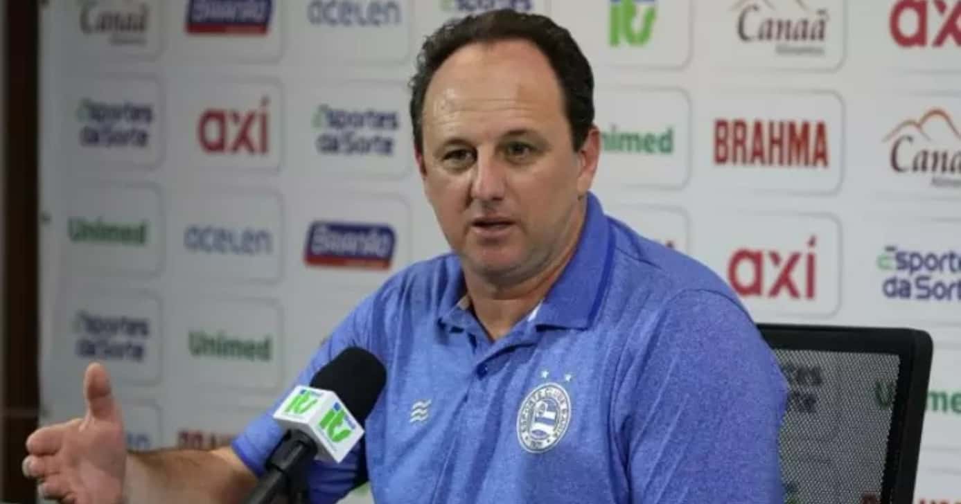 Rogério Ceni, técnico de futebol do Bahia (Foto: Divulgação/Bahia/Esporte News Mundo)
