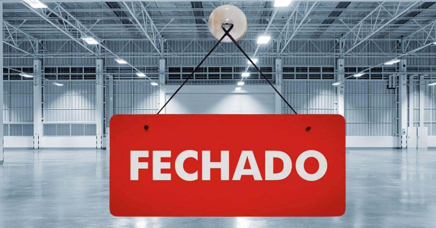 Fábrica fechada - Foto: CANVA