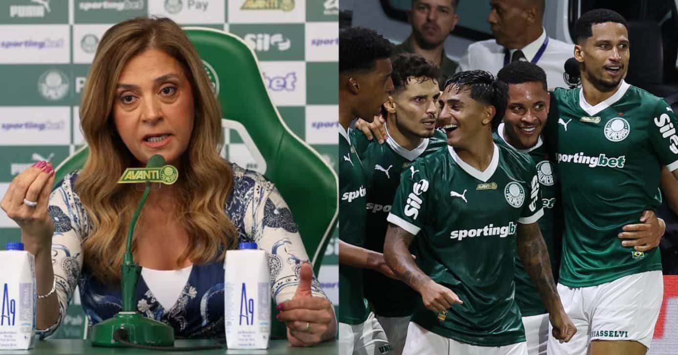 Leila confirma +1 reforço no Palmeiras para aniquilar o Botafogo - Foto: Montagem