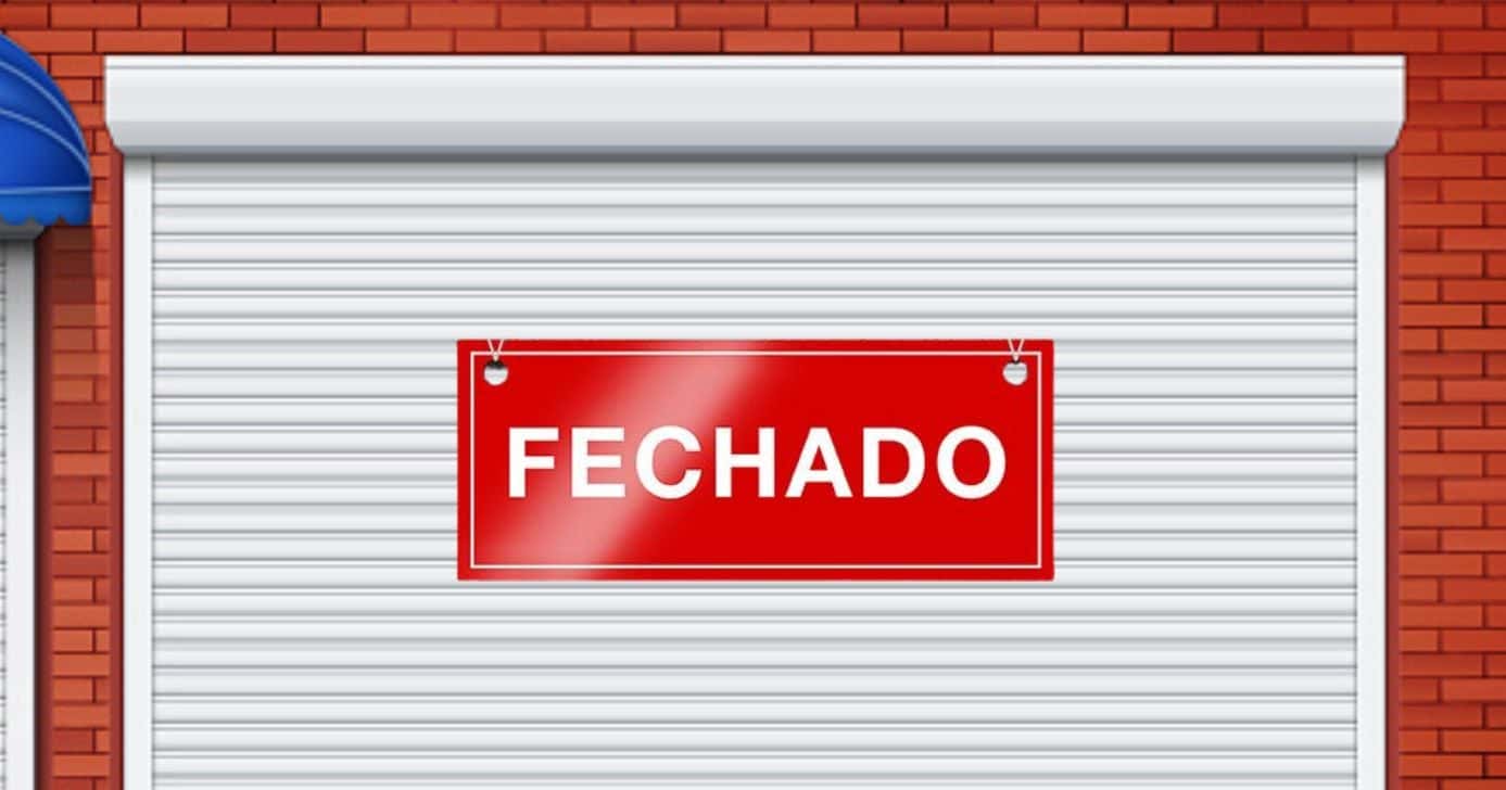 Loja fechada - Foto: Internet