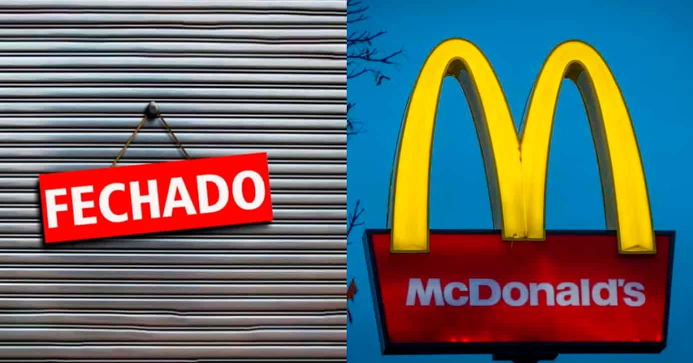 Lojas fechadas - McDonald’s (Foto: Reprodução)