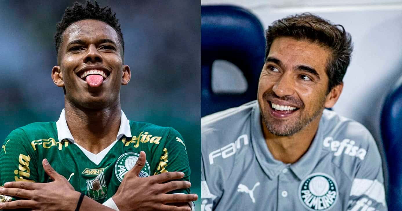Palmeiras - Abel e Estevão (Foto: Reprodução)