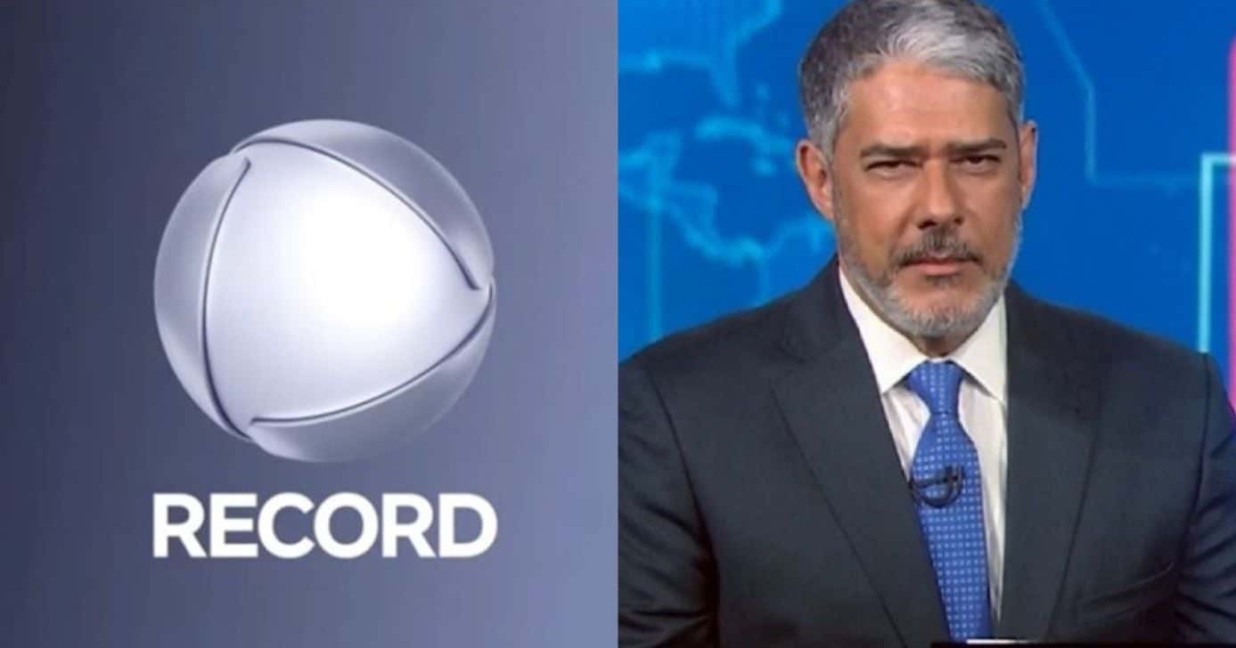 Record explode na audiência (Fotos: Reproduções / Record / Globo)