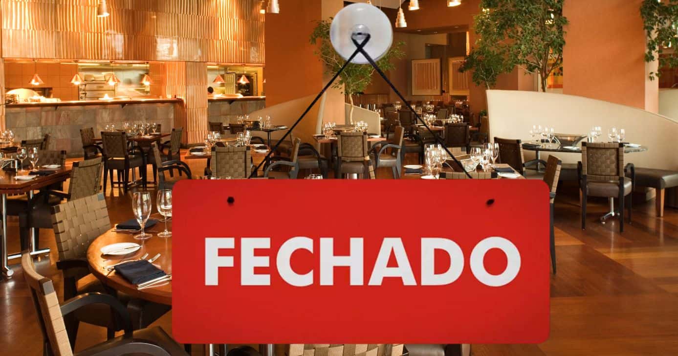 Restaurante fechado - Foto: CANVA