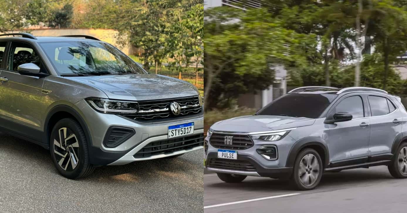 T-Cross e Pulse, não são mais os queridinhos (Foto: Montagem)