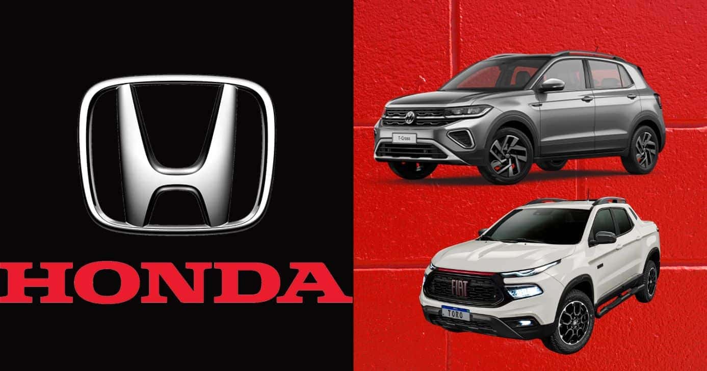 Honda confirma lançamento em 2025 para aniquilar T-Cross e queridinho da Fiat (Reprodução/Montagem TV Foco/Canva)