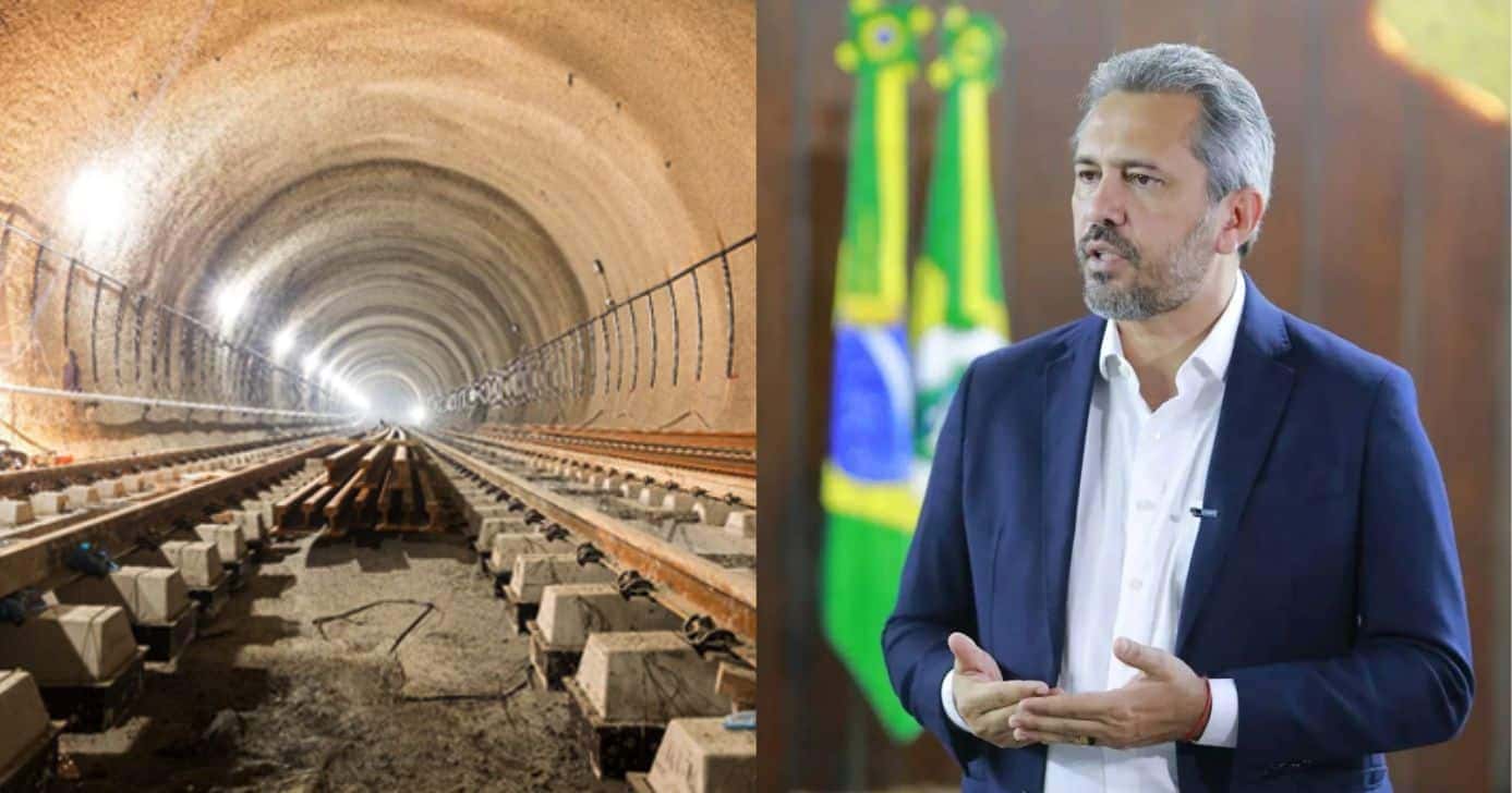 Nova linha no metrô de Fortaleza é confirmada para 2026 (Reprodução/Montagem TV Foco/Canva)
