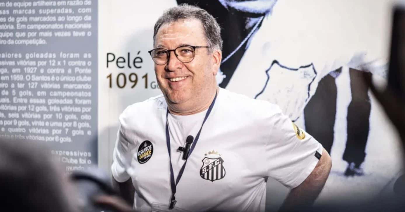 Teixeira no Santos - Foto: Divulgação