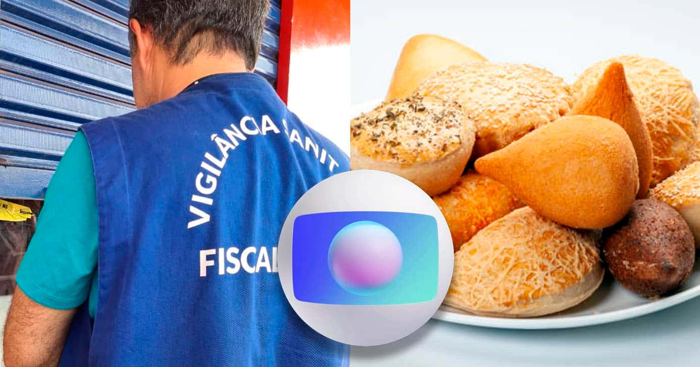 Vigilância Sanitária- Globo - Salgados (Foto: Reprodução)