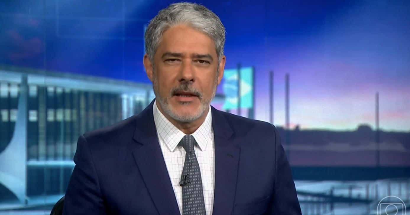 William Bonner no Jornal Nacional (Foto: Reprodução / Globo)