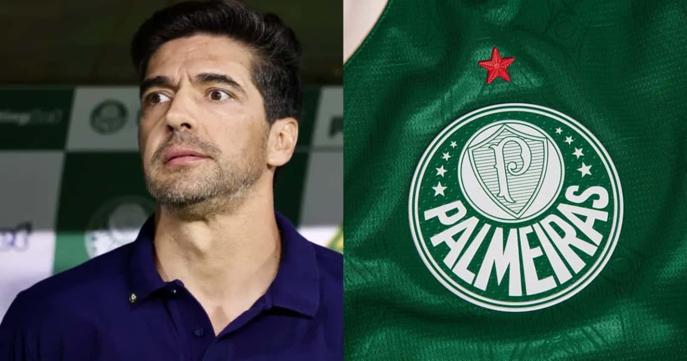 Abel lida com 2 bombas no Palmeiras em 2025 - (Montagem / TV FOCO)