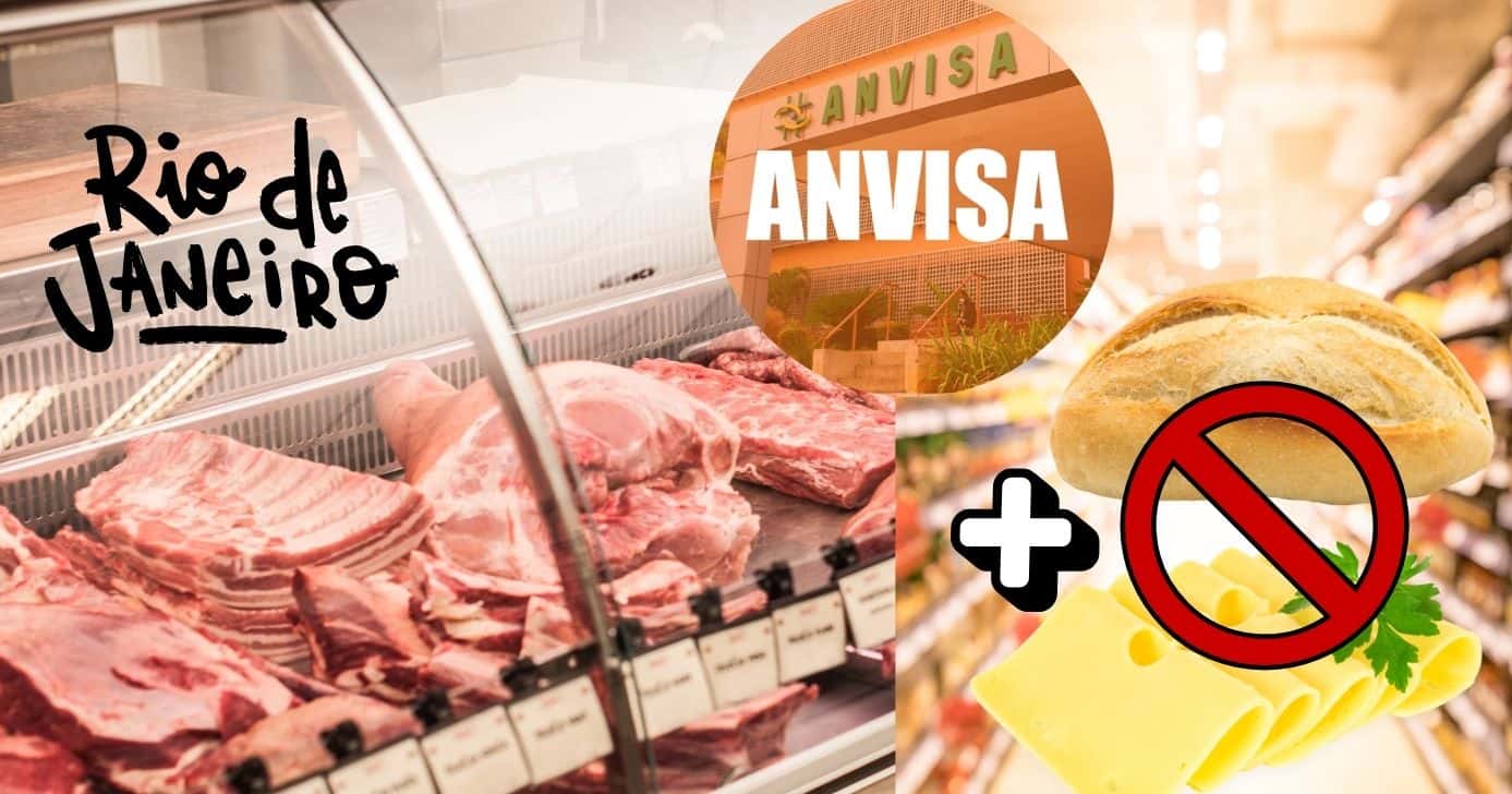 Açougue, supermercado e Anvisa (Foto: Reprodução / Canva / Montagem TV Foco)