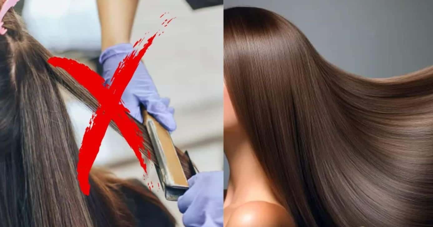 4 ingredientes para um cabelo liso sem química e livre de danos - Foto: Internet