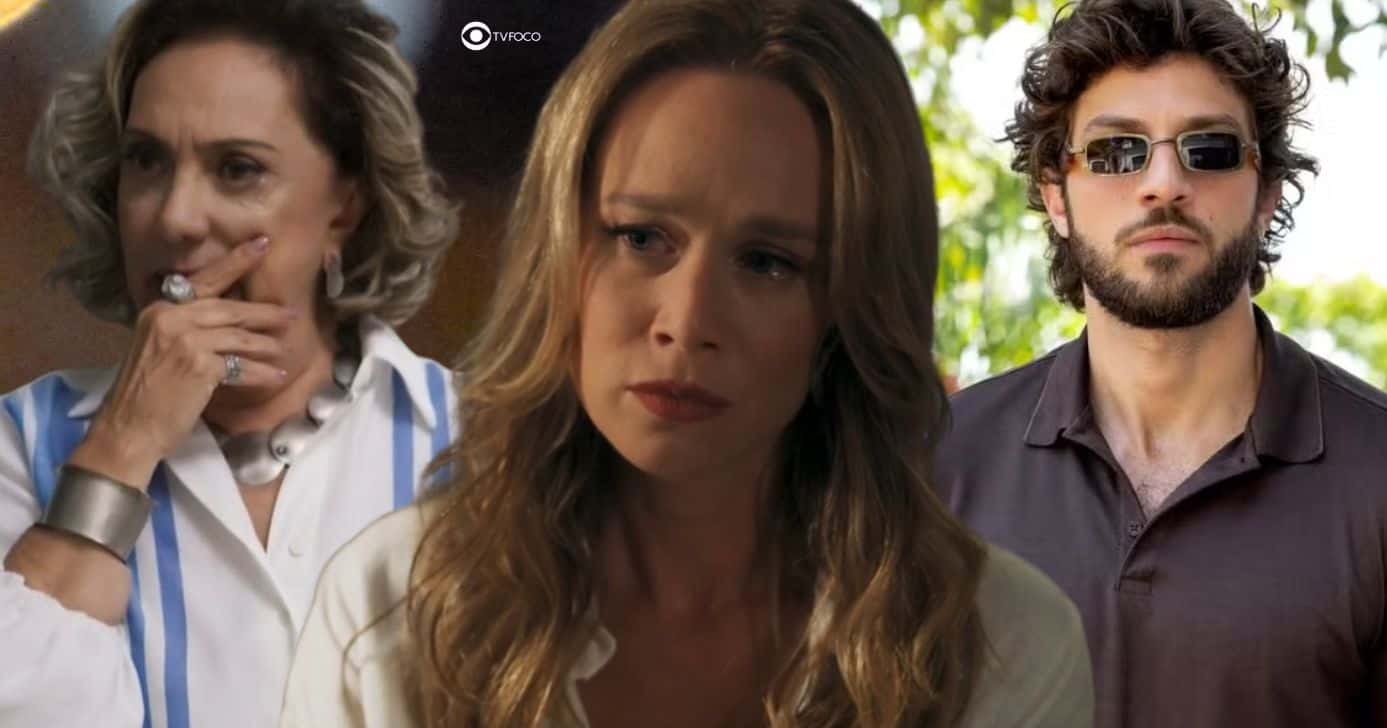Berta, Ísis e Mavi em Mania de Você (Foto: Reprodução / Globo / Montagem TV Foco)