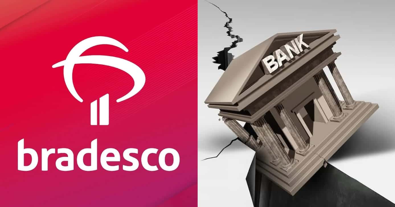 A falência de banco tradicional igual o Bradesco (Foto: Divulgação)