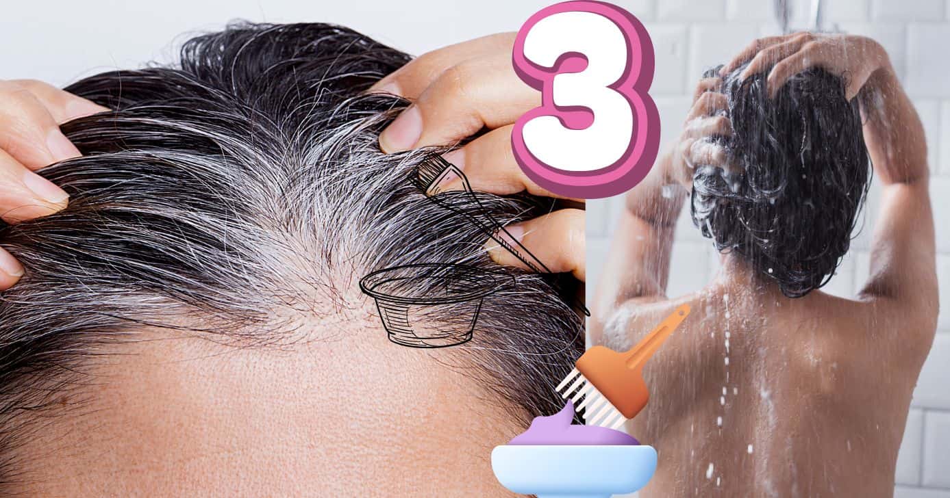 Cabelo grisalho e tinta caseira (Foto: Reprodução / Canva / Montagem TV Foco)