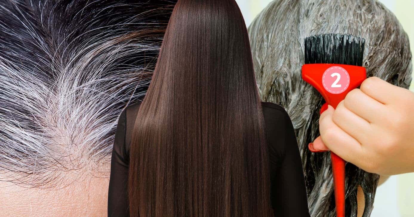 Tinta natural com 2 ingredientes acaba com o cabelo branco (Foto: Reprodução / Canva / Montagem TV Foco)
