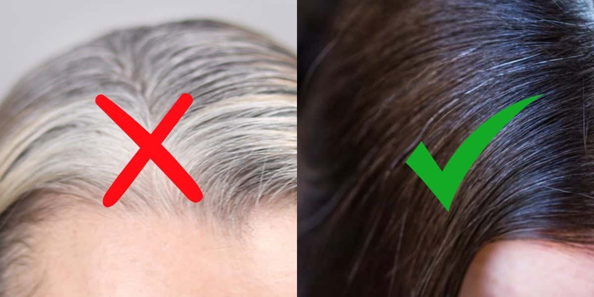 Fim do cabelo branco com tinta de 3 ingredientes (Reprodução: Montagem TV Foco)