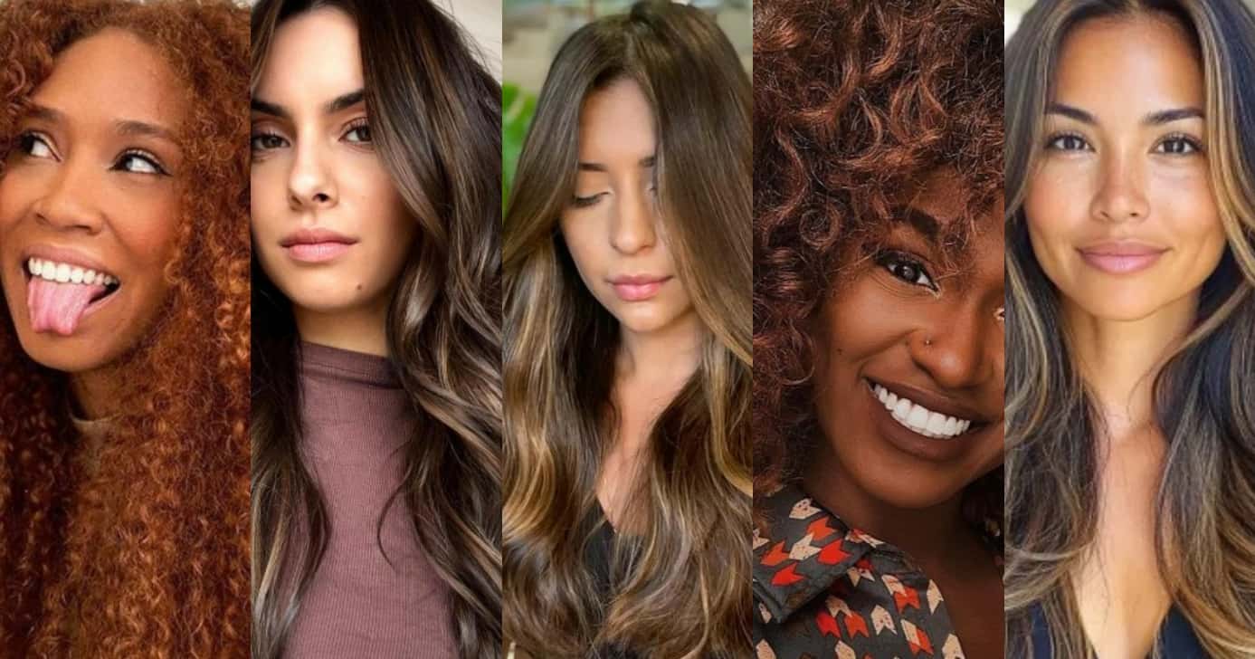 Cores de cabelo que rejuvenescem (Foto: Reprodução/Montagem TV Foco)