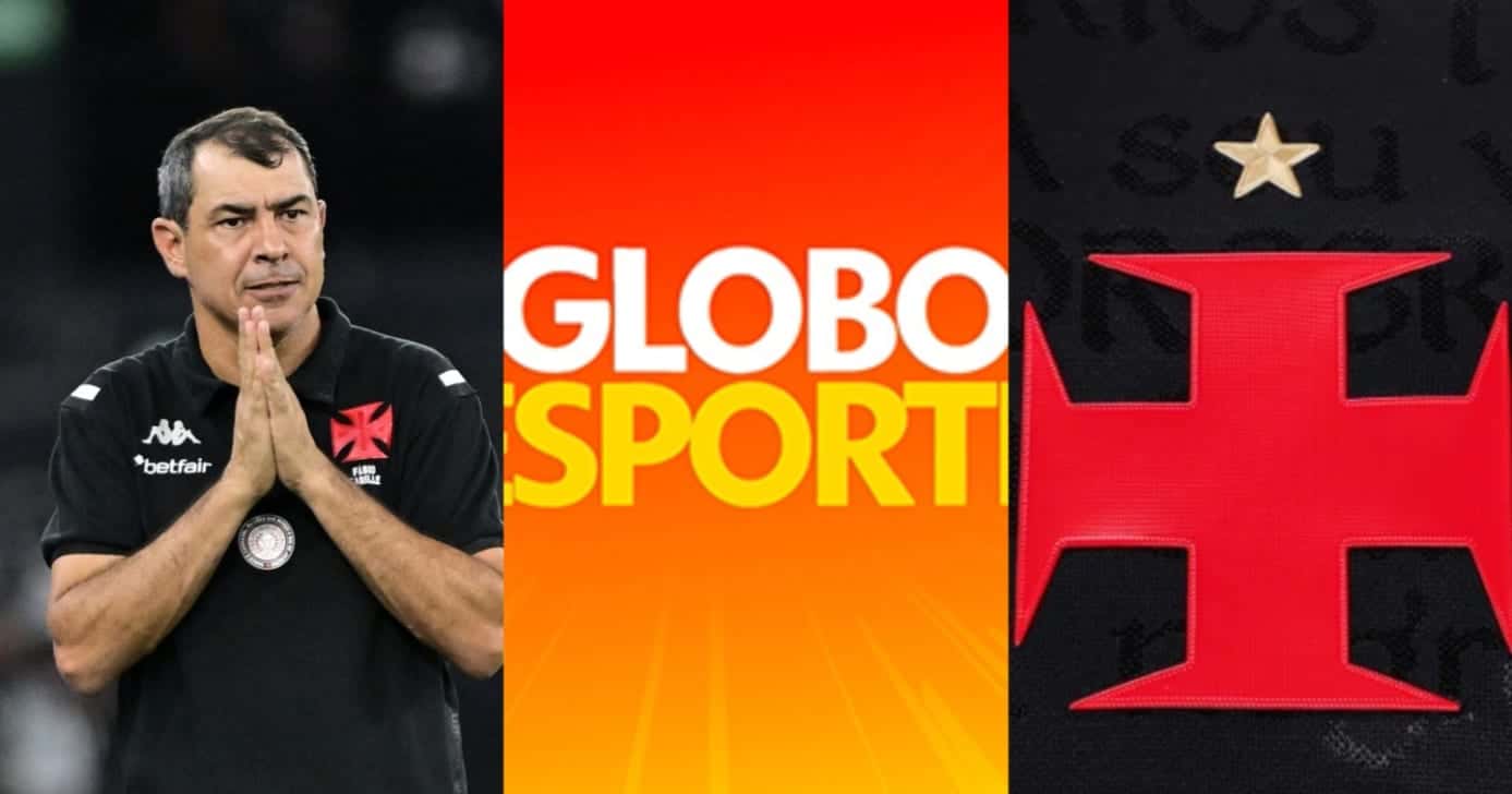 Globo Esporte confirma saída de estrela nº1 do Vasco - (Montagem / TV FOCO)