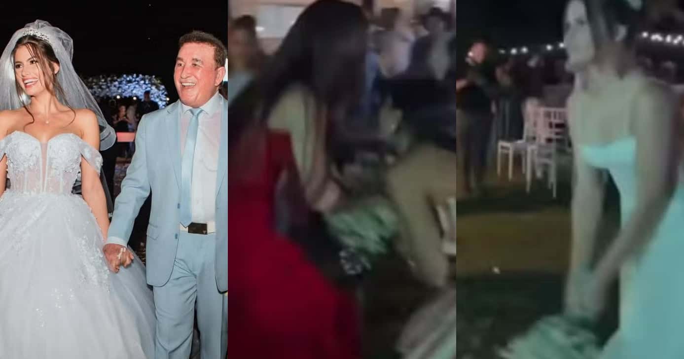 Quebra-pau e noiva sozinha: Casamento de Amado Batista aos 74 (Foto: Reprodução/Montagem TV Foco)