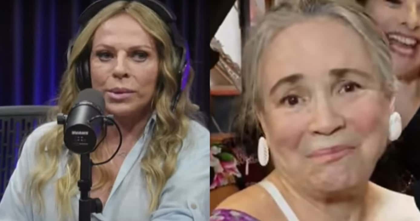 Christina Rocha entrega romance sigiloso e faz revelação sobre Regina Duarte: "Muitos anos" (Fotos: Reprodução/ YouTube/ SBT/ Montagem TV Foco)