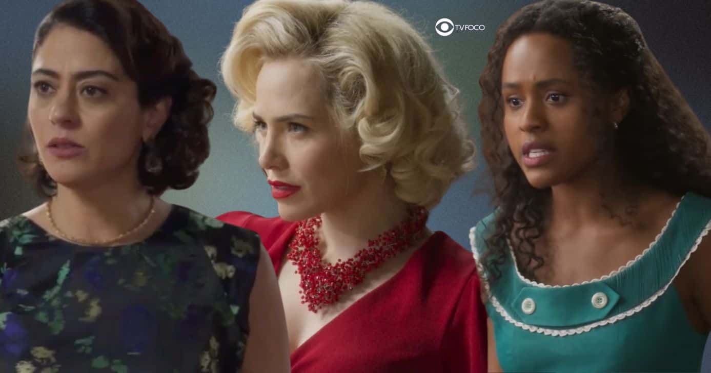 Clarice, Zélia e Beatriz em Garota do Momento (Foto: Reprodução / Globo / Montagem TV Foco)