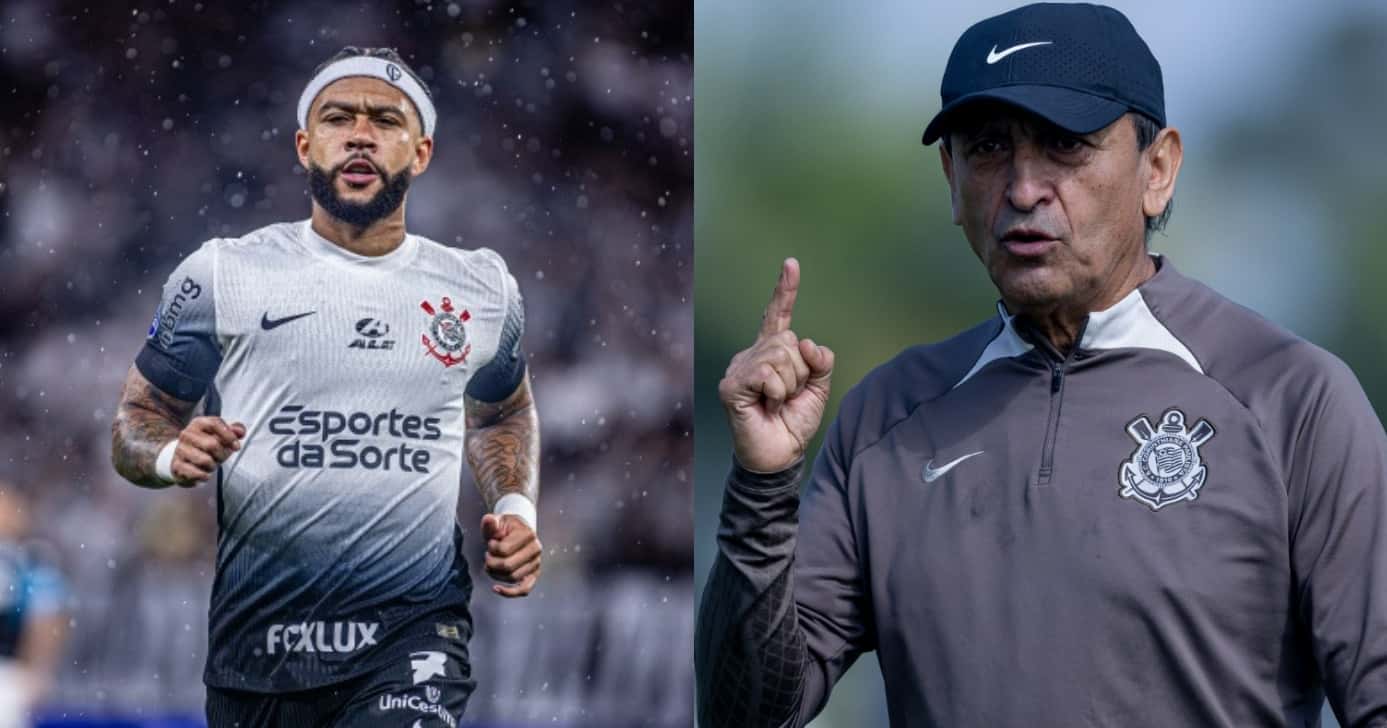 Corinthians: Globo Esporte expõe falta de dupla de Depay e +2 (Foto: Reprodução/Montagem TV Foco)