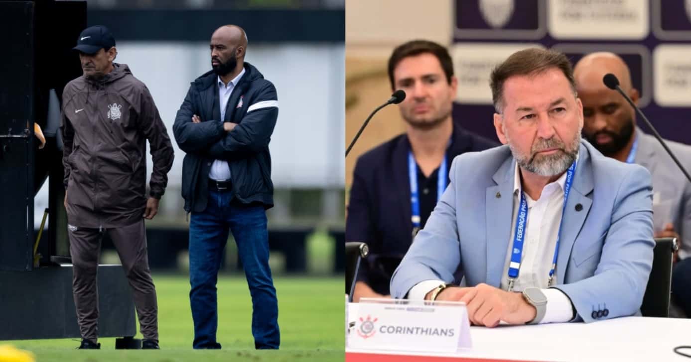 Braço direito de Augusto Melo tem DEMISSÃO aprovada no Corinthians - (Montagem / TV FOCO)