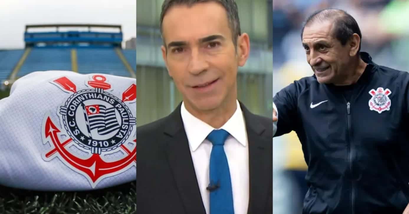 Tralli paralisa JH e confirma trunfo nº1 garantido por Ramón Diaz no Corinthians - (Montagem / TV FOCO)