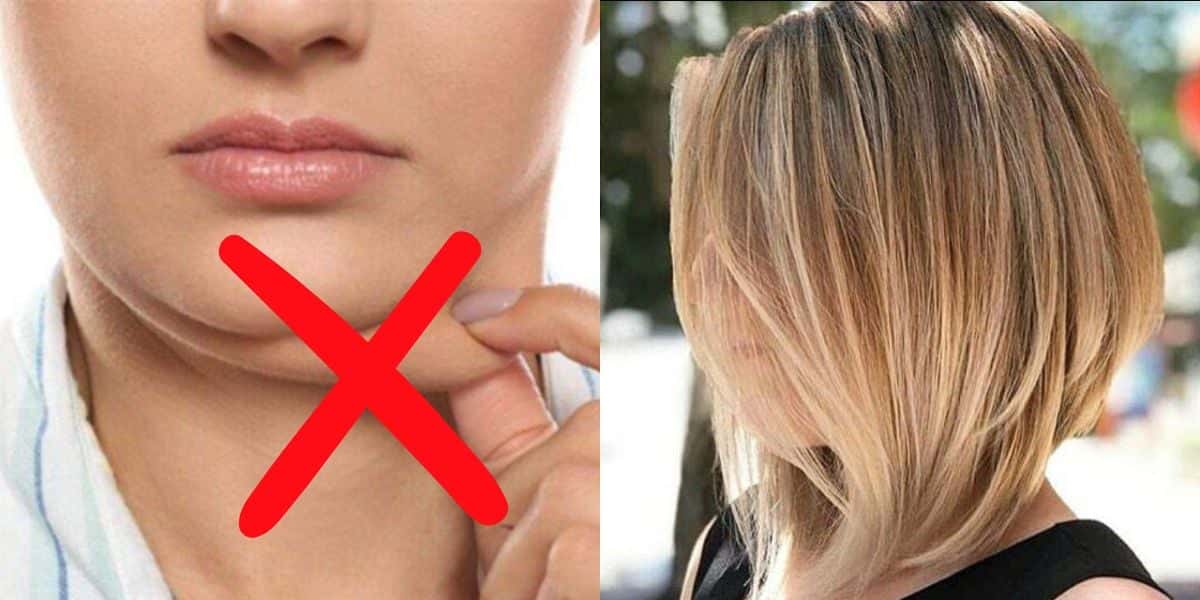 Cortes de cabelo para disfarçar a papada (Reprodução: Montagem TV Foco)