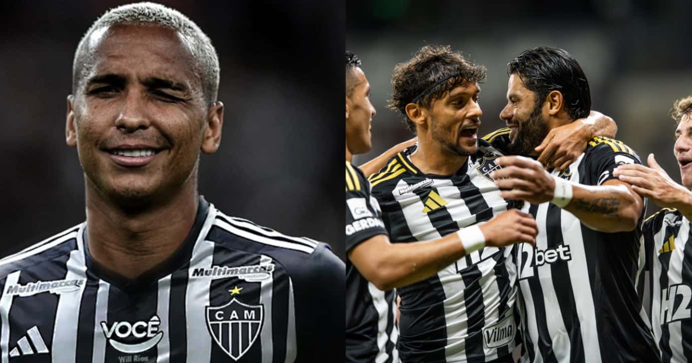 Cuca perde +1 atacante no Atlético-MG - (Montagem / TV FOCO)