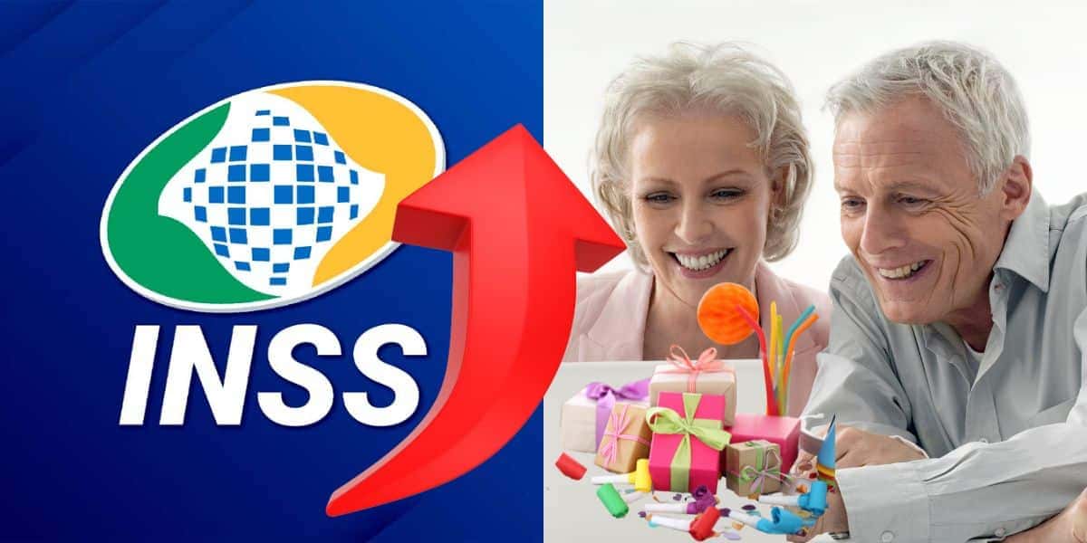 INSS confirma aumento e 5 presentes aos aposentados (Reprodução: Montagem TV Foco)