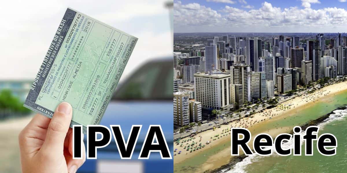 IPVA isento para lista de motoristas em Recife (Reprodução: Montagem TV Foco)