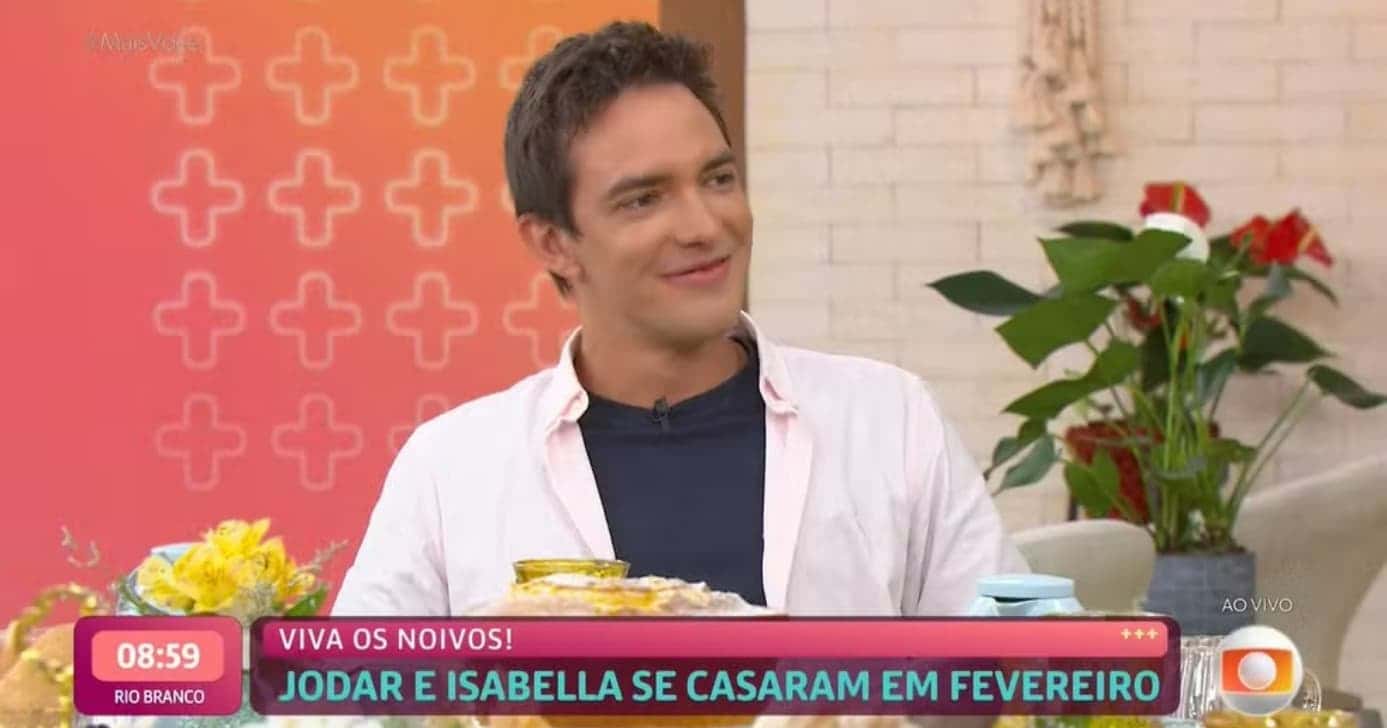 Alessandro Jodar no Mais Você de Ana Maria Braga, da Globo (Foto: Globoplay)