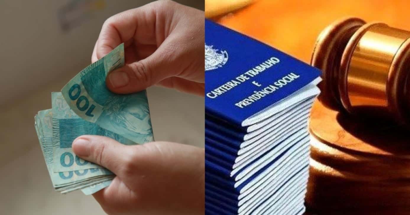 Lei trabalhista em vigor chega com salário mínimo histórico de R$ 4867 - (Montagem / TV FOCO)