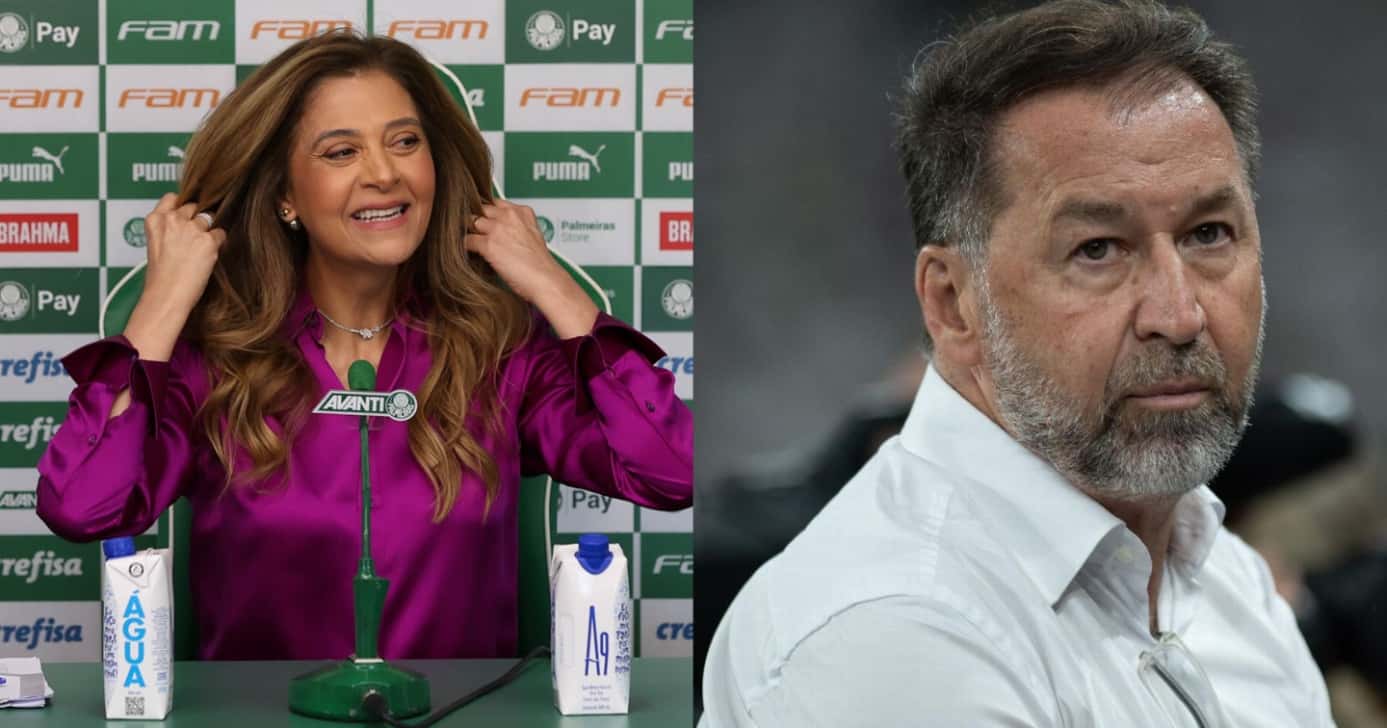 Leila perde reforço de R$50M para o Corinthians e arma maior vingança - (Montagem / TV FOCO)