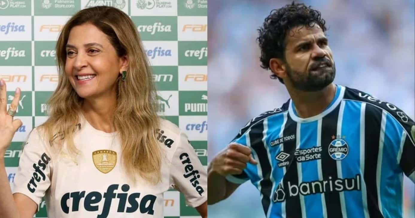 Leila Pereira toma decisão sobre contratação de Diego Costa (Foto: Reprodução/ Internet)