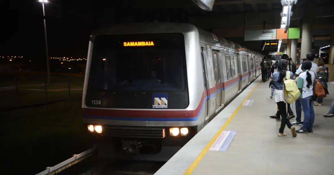 O Metrô do Distrito Federal (Foto: Agência Brasil)