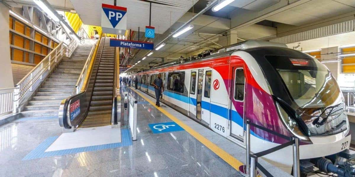 O Metrô de Salvador, na Bahia (Foto: Divulgação)