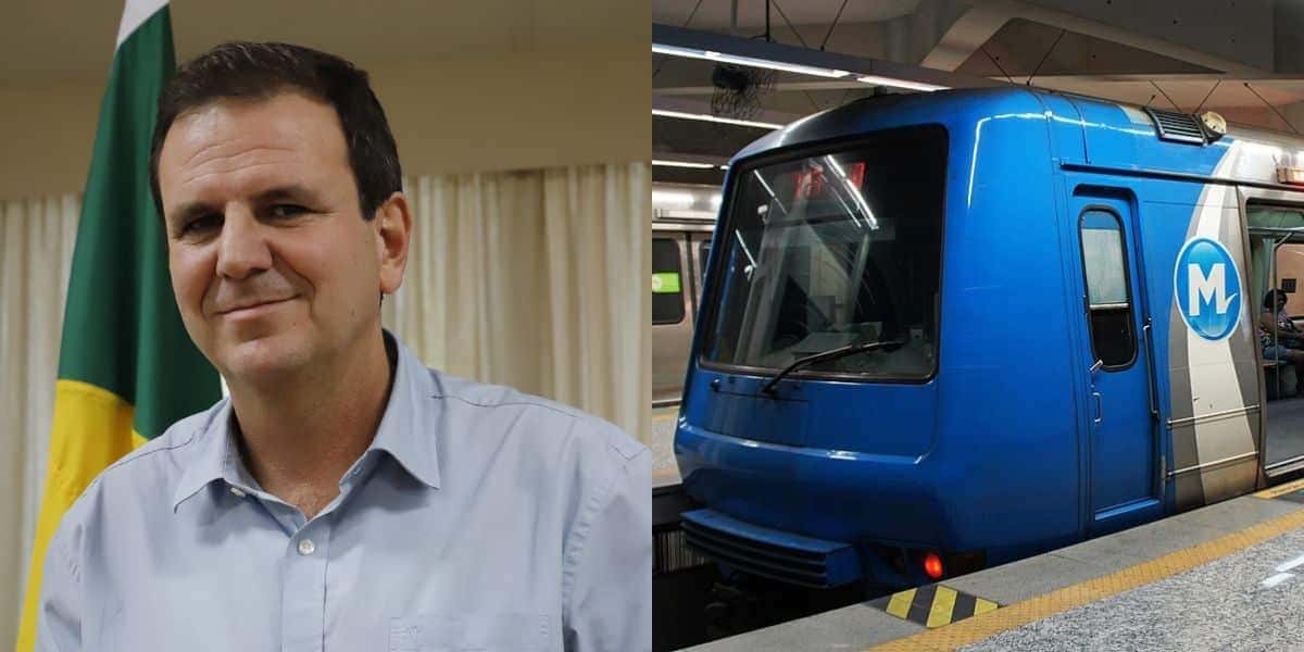 Eduardo Paes crava 2 viradas no metrô do Rio de Janeiro (Reprodução: Prefeitura/RJ)