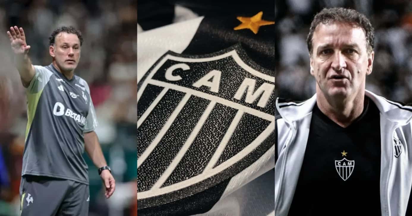 Gabriel Milito ressurge em rival do Atlético-MG para destruir Cuca em 2025 - Foto: Montagem