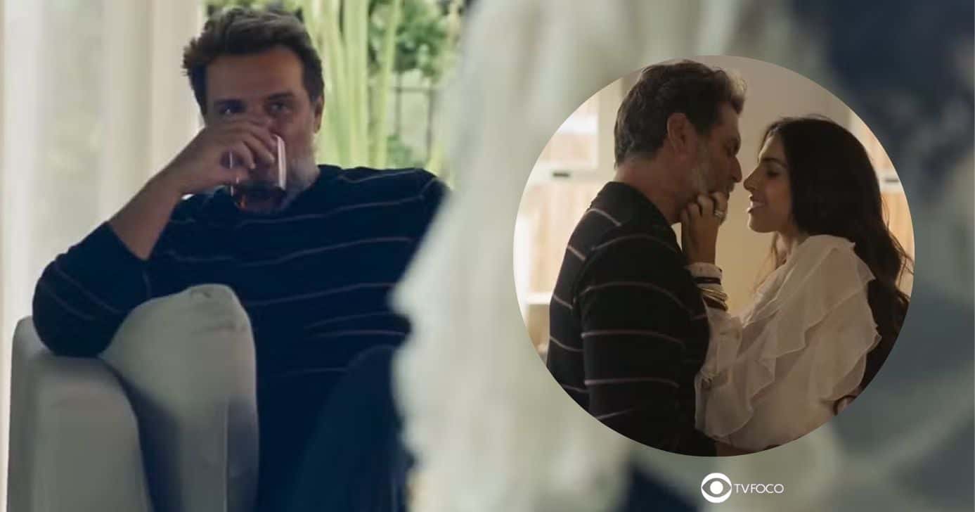 Molina e amante em Mania de Você (Foto: Reprodução / Globo / Montagem TV Foco)