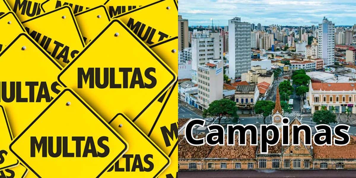 Multas em massa aos motoristas de Campinas (Reprodução: Montagem TV Foco)