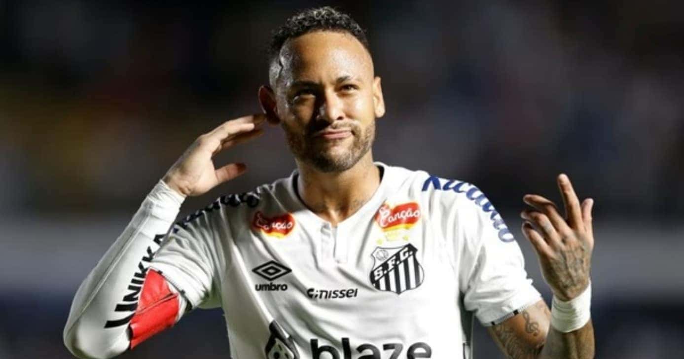 Santos: Neymar (Foto: Miguel Schincariol/Getty Images)